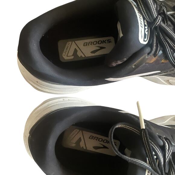 BROOKS Launch 2 DNA Women's Size 10/EU 42 Black White 1201781B001 Running Shoes - Picture 7 of 11